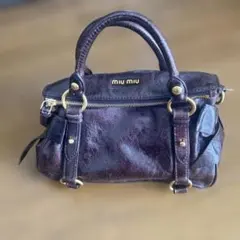 miu miu ショルダーバッグ　ハンドバッグ