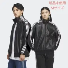 新品3XL】窪塚洋介 アディダス フェイクレザージャケットトップ