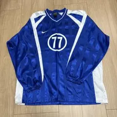 00's NIKE 長袖ナイロンジャケット ブルー