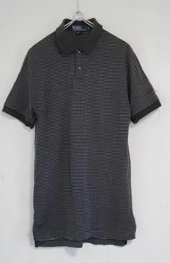 90sペルー製ラルフローレンピマコットンポロシャツRalph Laurenドット