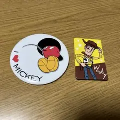 ディズニー ミッキー ウッディー 缶バッジ まとめ売り