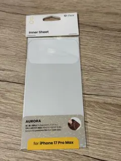 iFace 背面クリアケース用 インナーシート iPhone17ProMax
