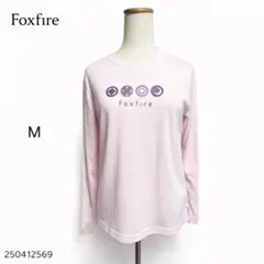 ★美品★Foxfire フォックスファイアー Tシャツ 長袖 M ピンクのサムネイル