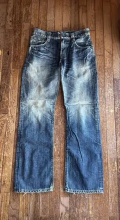 00's archive grunge denim pants y2k エディ