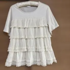 ピンクハウス チュールレース カットソー 半袖のサムネイル
