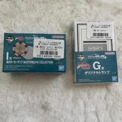 ♡ジョジョの奇妙な冒険冒険一番くじI賞魂のポーカーチップ+G賞オリジナルトランプ