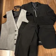 【美品中古品】SUIT SELECT ジャケット　リバーシブルベスト　スラックス