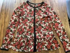 EMODA 花柄 長袖 カーディガン Sサイズのサムネイル
