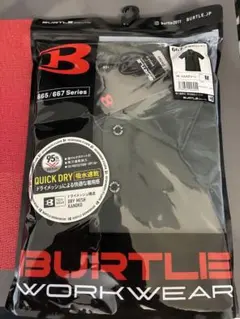 新品未使用　BURTLE 半袖ポロシャツ 667 ミルスグリーン M 刺繍あり