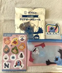 スンスン スシローコラボ ポーチ(シール付き)+ピック①