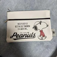 スヌーピー PEANUTS キャンバスポーチ