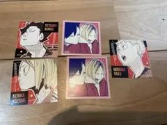 ジャンフェス　ハイキュー　スクエアステッカー　音駒セット