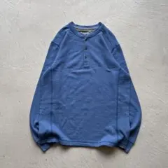 00s eddie bauer henry l/s ヘンリーネック サーマル 紺 - メルカリ