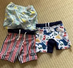 ベビー水着 90cm 3着セット