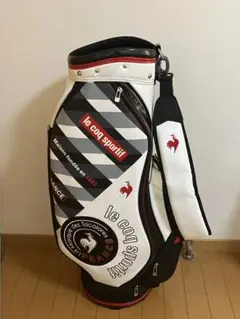 le coq sportif キャディバッグ ストライプデザイン