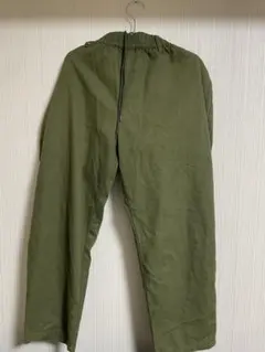 BACK NUMBER ワークパンツ XL オリーブ