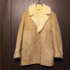 ムートンコート レザージャケット