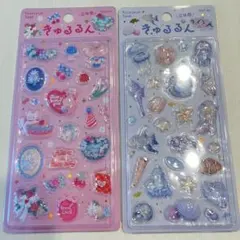 国内正規品　きゅるるんシール 海の生き物メルシー ボンドロ風 BGM 文具女子博