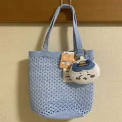 新品未使用　ちいかわ × gu ポーチセットバッグ（ハチワレ）