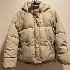 【新品未使用】PUAL CE CIN フード付きベージュ中綿ブルゾン