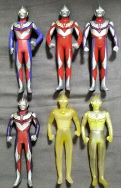 ウルトラマンソフビ フィギュア 6体セット