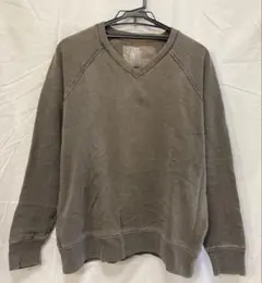 ギャップ GAP Vネック ビンテージ風スウェット Mサイズ
