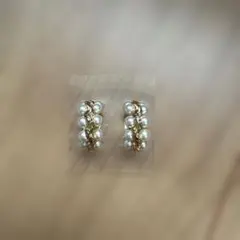 パール ゴールド イヤリング
