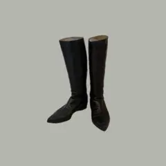 GUCCI ヴィンテージ ブラック ロングブーツ 箱 保存袋付き グッチ