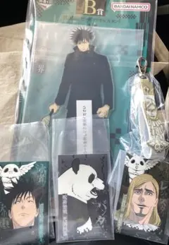 呪術廻戦　一番くじ　伏黒恵　ビッグアクリルスタンド　セット