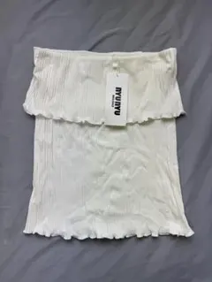 NYUNYU オフショルトップス　ホワイトのサムネイル