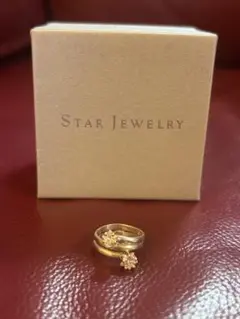 STAR JEWELRYピンキーリング K18xsilver925サイズ1号美品のサムネイル