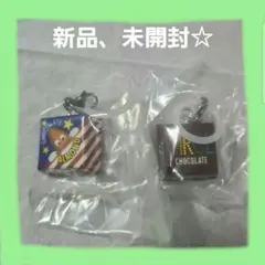 チロルチョコ めじるしアクセサリー アーモンド コーヒーヌガー 2点セット