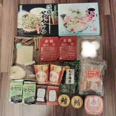 食品詰め合わせセット 讃岐茶ざる 生そうめん等のサムネイル