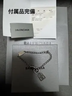 BALENCIAGA CHAIN XS EARP BB ピアス シルバー - メルカリ