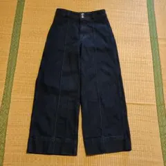 H&Mワイドデニムパンツ