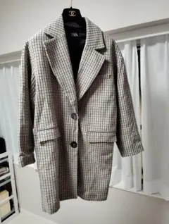ZARA モロッコ製チェスターコート XS〜M ★幅広い季節に着回せます★