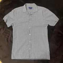 ZARA MAN ギンガムチェック 半袖シャツ