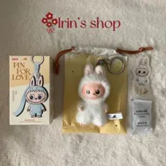 正規品　LABUBU PIN FOR LOVE イニシャルラブブH ぬいぐるみ