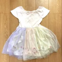 ディズニープリンセス ワンピース 半袖　ライトオン　チュールのサムネイル