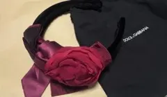 DOLCE &GABBANA 薔薇モチーフ カチューシャ 2026年最新】D&G ／ Dolce＆Gabbana レディース ヘアバンド