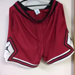 Jordan DRI-FIT バスケットボールパンツ L レッド