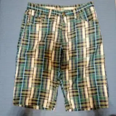 BEN DAVIS チェック柄ショートパンツのサムネイル