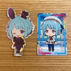 あんスタ 紫之創 アニカフェステッカー カード