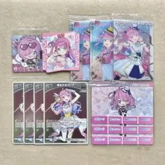 ホロライブ 姫森ルーナ 紙類グッズ12点まとめ売り