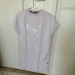 PUMA ラベンダー Tシャツ　薄ピンク　使用回数少ない　早め発送