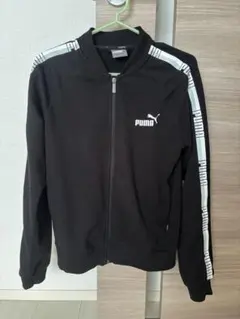 PUMA ブラック ジップアップパーカー Lサイズ