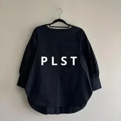 PLST】プラステ ダルメシアンプリント スタンドネック ブラウス - メルカリ