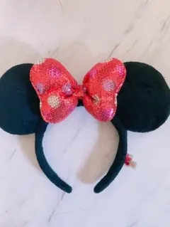 ディズニー　ミニーちゃん　カチューシャ