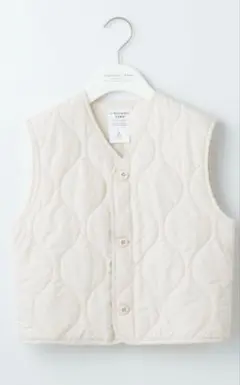 CIAOPANIC TYPY キルティングベスト　アイボリー