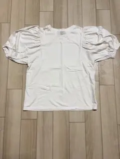 パフスリーブ 半袖Tシャツ ホワイトのサムネイル